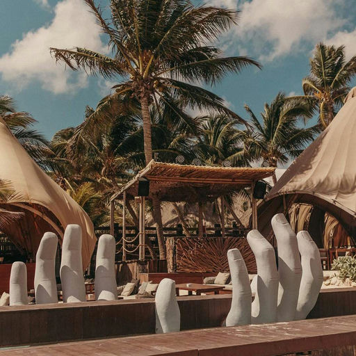 Vagalume, a night club in Tulum, Mexico