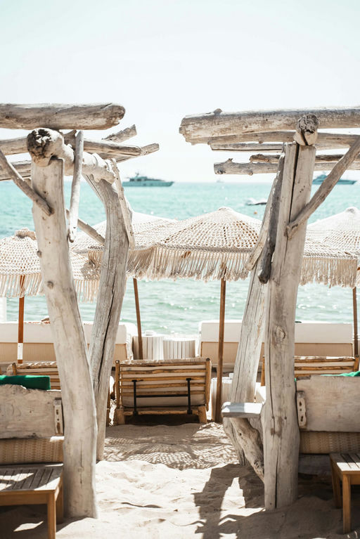 Verde Beach Club, a beach club in Sardinia, Italy