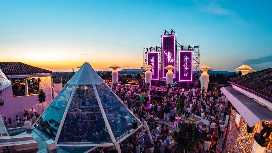 Villa delle Rose, a night club in Rimini, Italy