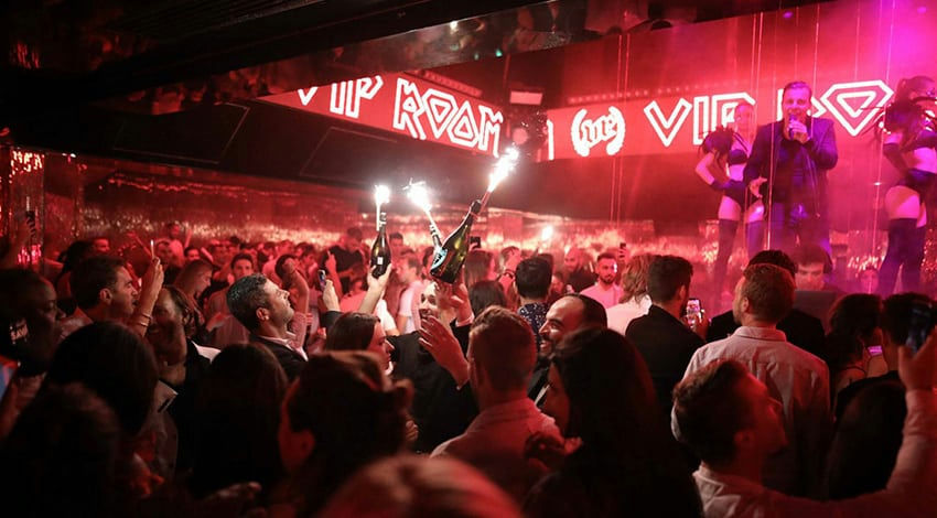 VIP Room, a night club in St. Tropez, France