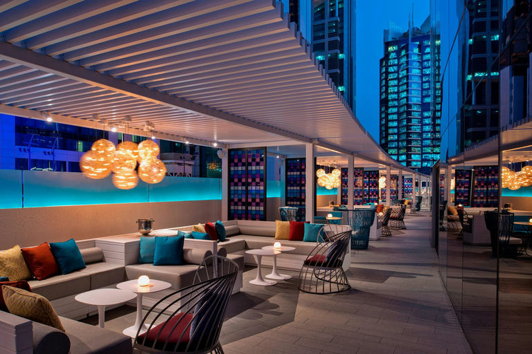Wahm at The W, a bar in Doha, Qatar