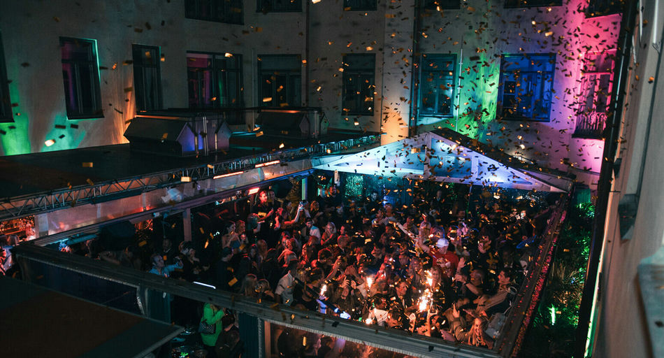 Wall, a night club in Stockholm, Sweden