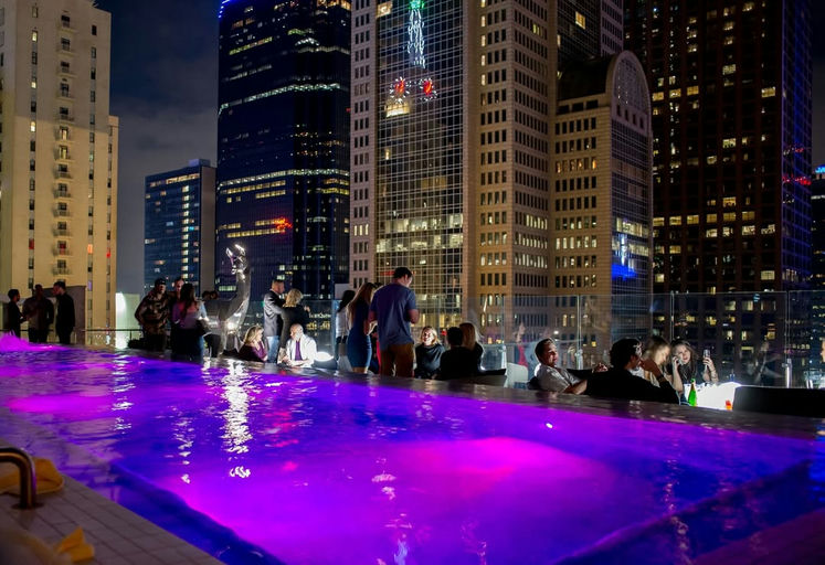 Waterproof, a rooftop in Dallas, USA
