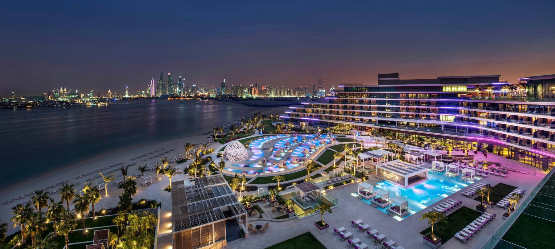 Wet Deck at W Dubai, a beach club in Dubai, UAE — photo 3