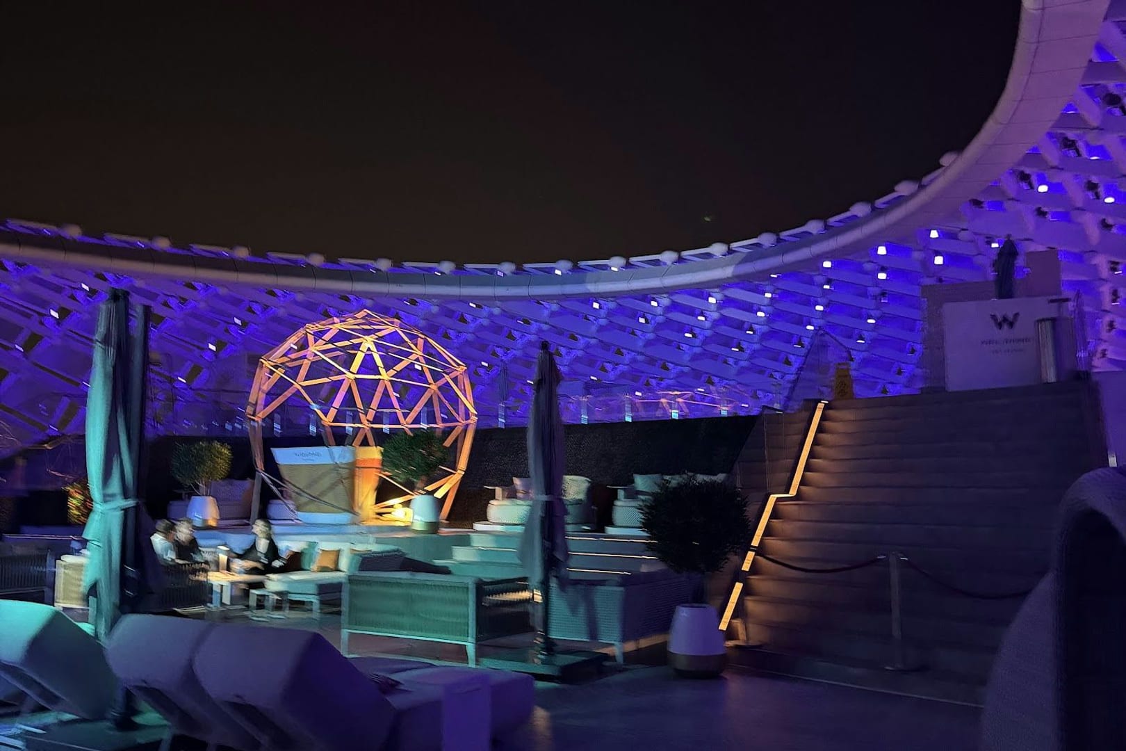 Wet Deck at W Hotel, a pool club in Abu Dhabi, UAE — photo 3
