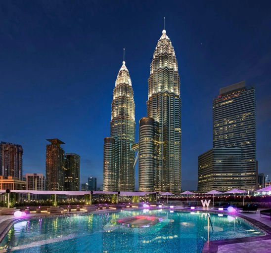 Wet Deck at W Hotel, a bar in Kuala Lumpur, Malaysia