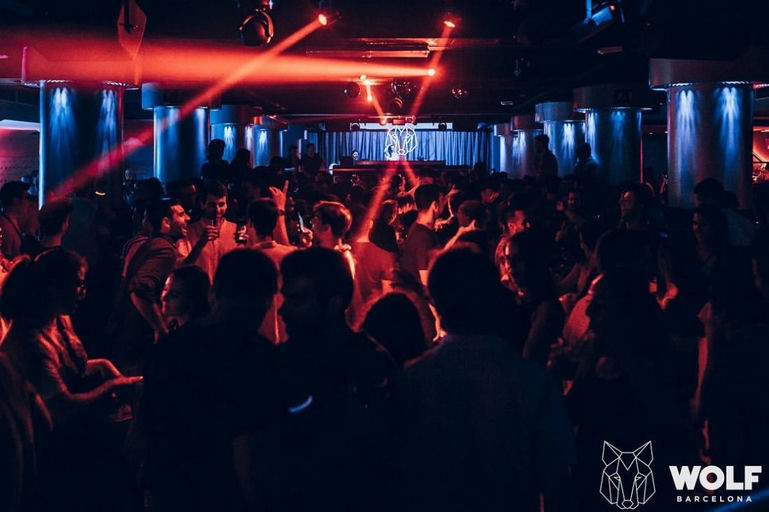 Wolf, a night club in Barcelona, Spain
