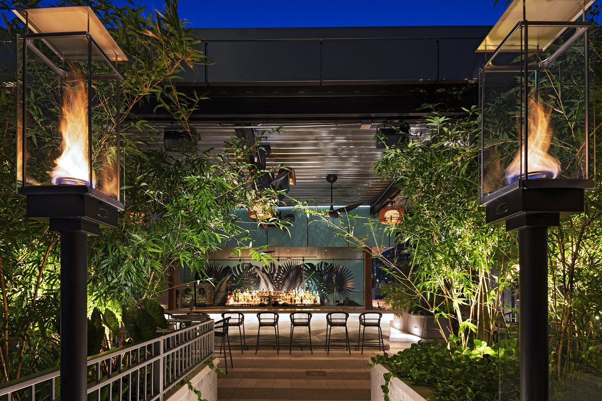 Zanzibar, a rooftop in Austin, USA — photo 1
