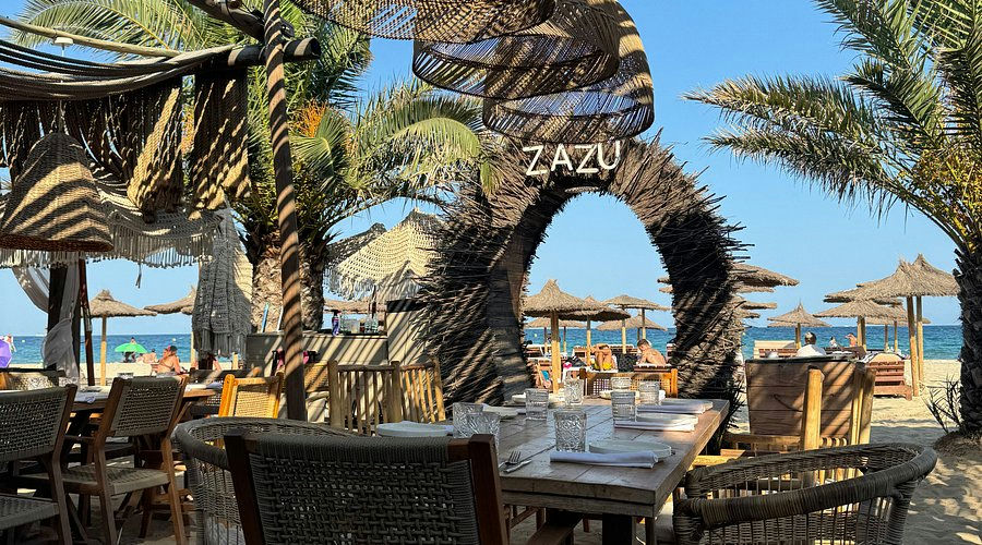 Zazu Ibiza, a beach club in Ibiza, Spain