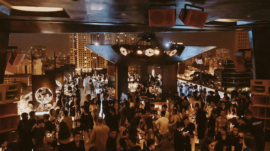 Zion Sky Lounge, a restaurant in Ho Chi Minh (Saigon), Vietnam