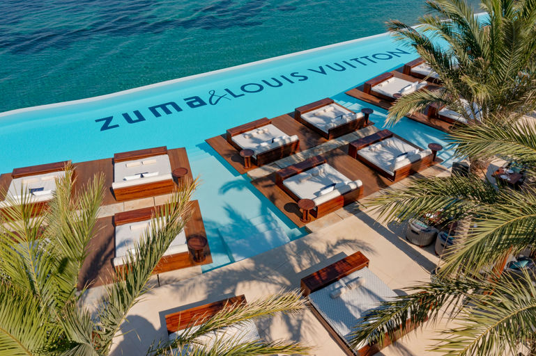 Zuma, a restaurant in Mykonos, Greece