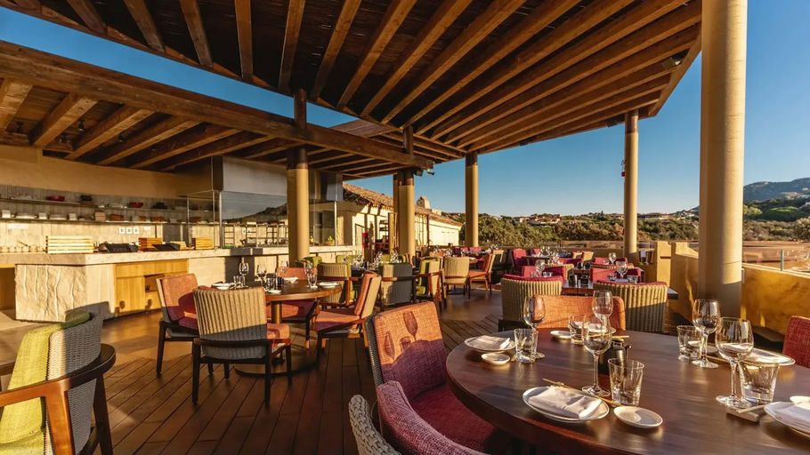 Zuma  , a restaurant in Sardinia, Italy